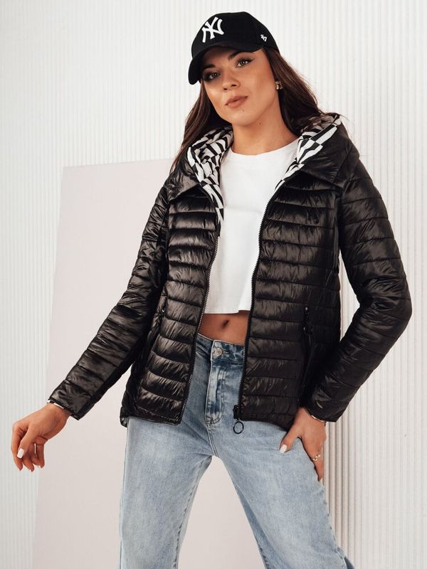 DStreet Kurtka pikowana damska VANLY czarna Dstreet