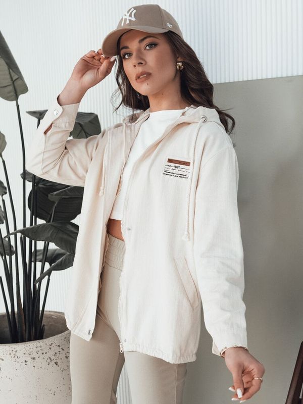 DStreet Kurtka przejściowa damska ARKAJ jasnobeżowa Dstreet