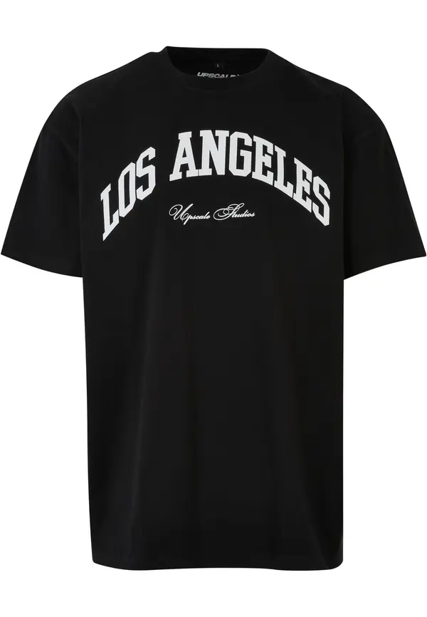 Mister Tee L.A. College Oversize T-shirt in black