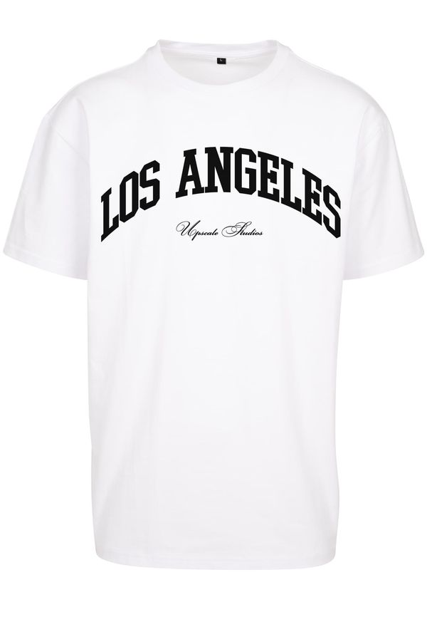 MT Upscale L.A. College Oversize T-Shirt White