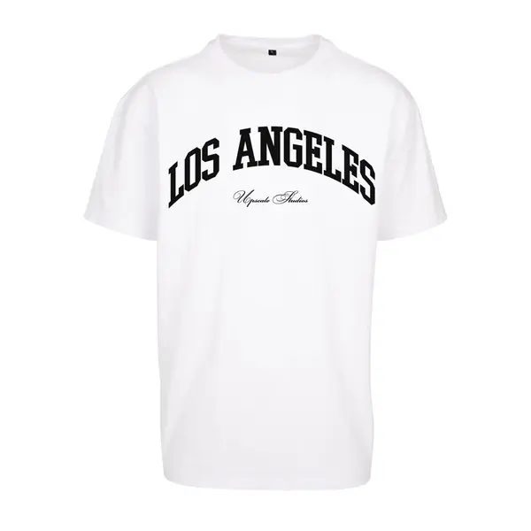 Mister Tee L.A. College Oversize T-shirt white