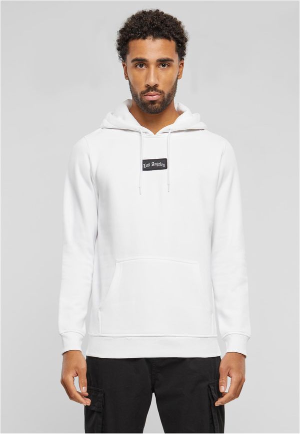 MT Men LA Men's Sketch Patch Hoody - White