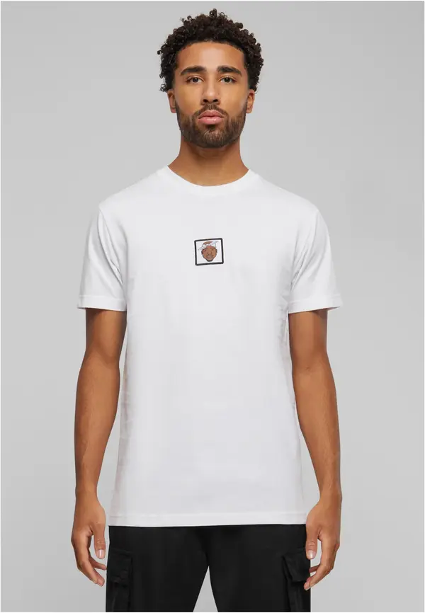 Mister Tee LA Sketch Patch Tee White
