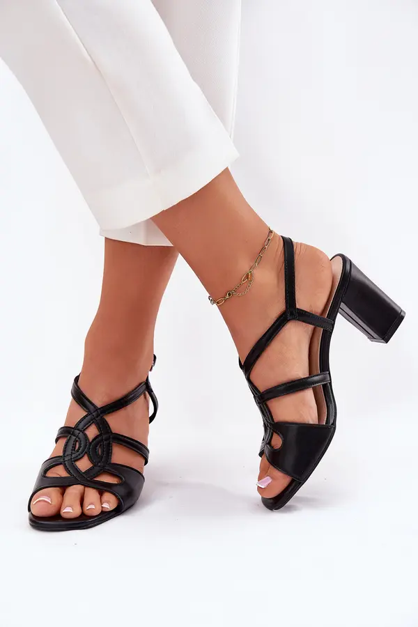 SERGIO LEONE Ladies Heeled Sandals Sergio Leone
