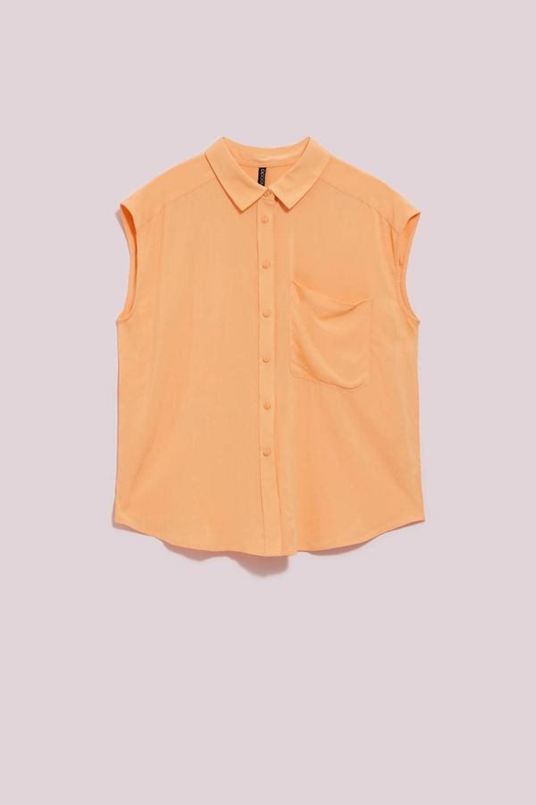 Moodo LADIES SHIRT L-KO-4053 PEACH