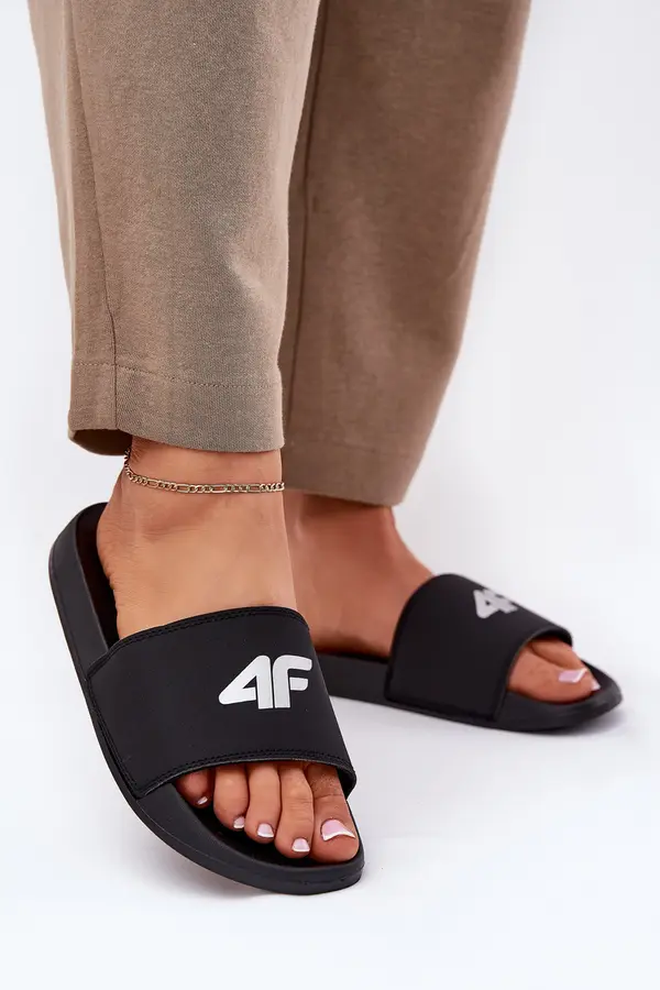 4F Ladies Slippers 4F Black 4FRMM00FSL