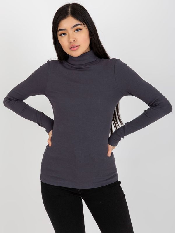 Fashionhunters Ladies turtleneck Reu Paris Elisee - anthracite