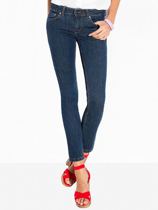 L`AF L`AF Woman's Jeans Wish Navy Blue