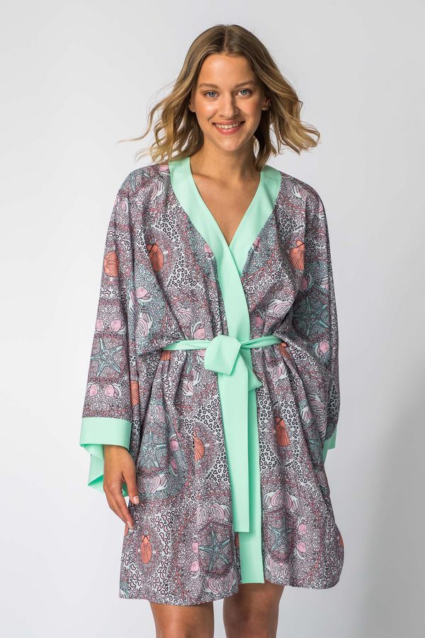 LaLupa LaLupa Woman's Cover Up Kimono LA107