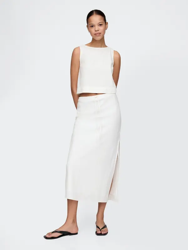 GAP Laneno midi krilo GAP