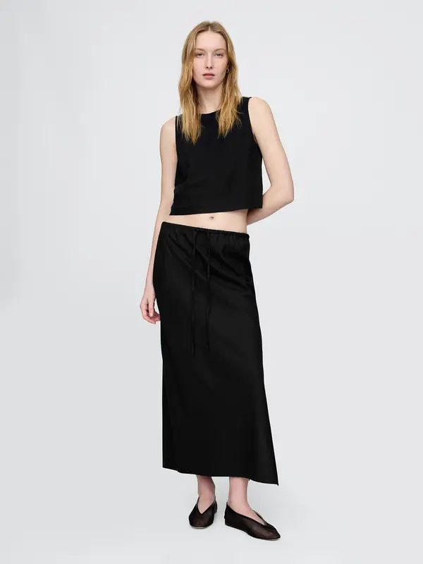 GAP Laneno midi krilo GAP