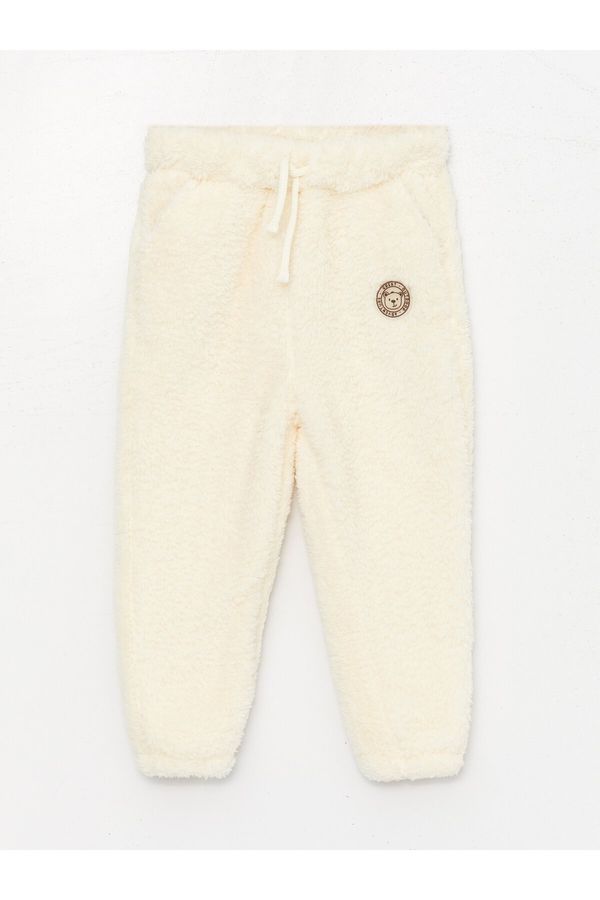 LC Waikiki LC Waikiki Baby Boy Jogger Tracksuit Bottoms with an Elastic Printed Waist.