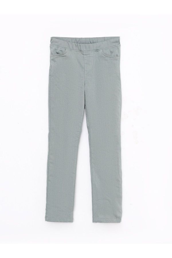 LC Waikiki LC Waikiki Basic Girl's Trousers with Elastic Waist