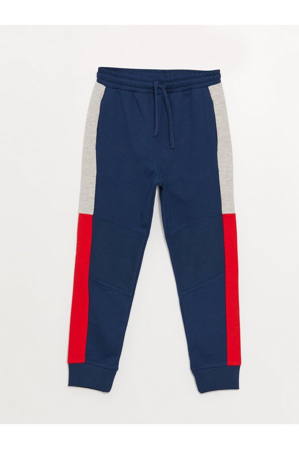 LC Waikiki LC Waikiki Color Blocked Boy's Jogger Sweatpants with Elastic Waist