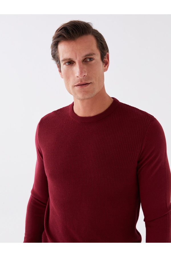 LC Waikiki LC Waikiki Crew Neck Long Sleeve Men's Knitwear Sweater