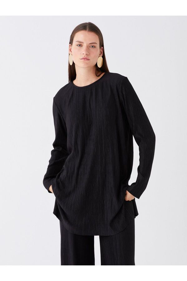 LC Waikiki LC Waikiki Crew Neck Plain Long Sleeve Women's Tunic