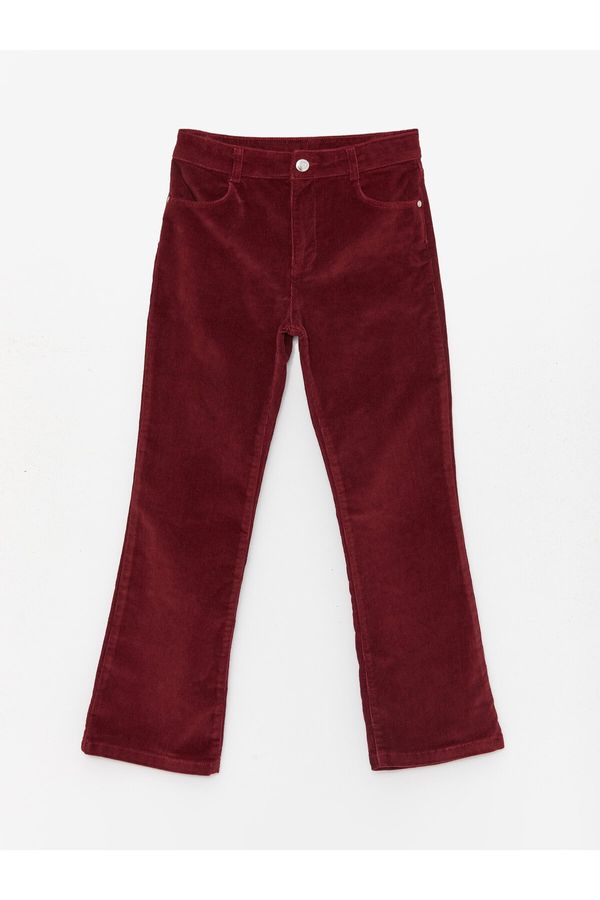 LC Waikiki LC Waikiki Flared Velvet Girls' Trousers