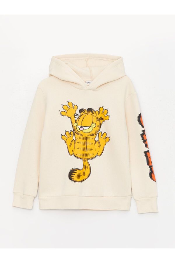 LC Waikiki LC Waikiki Garfield Printed Boys Hoodie