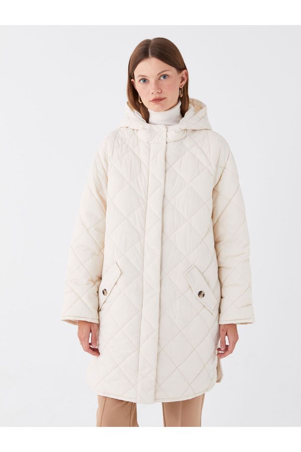 LC Waikiki LC Waikiki Hooded Quilted Women's Puffer Coat