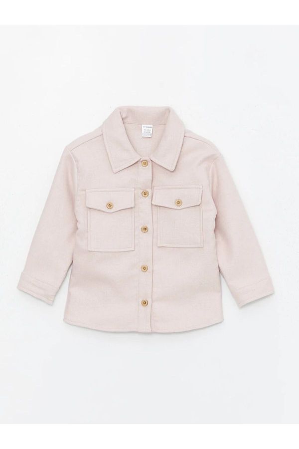 LC Waikiki LC Waikiki LCW baby Long Sleeve Basic Baby Girl Jacket