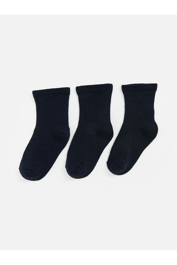 LC Waikiki LC Waikiki Lcw Basic Baby Boy Socks 3-Pack