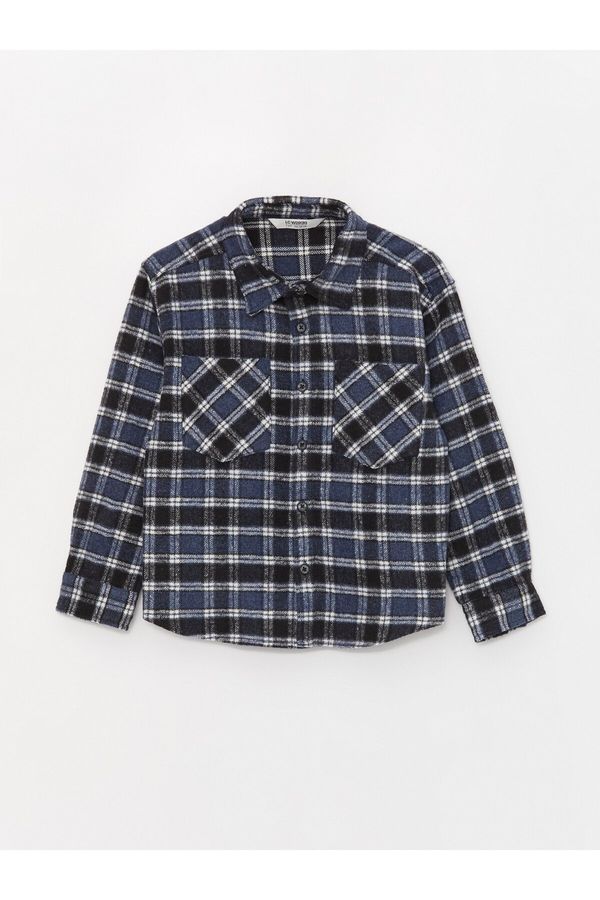 LC Waikiki LC Waikiki LCW Kids Comfortable Fit Plaid Boy Lumberjack Shirt