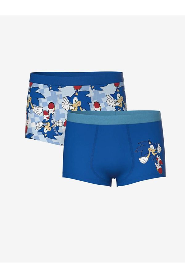 LC Waikiki LC Waikiki LCW Kids Sonic Printed Boys Boxer 2-Pack