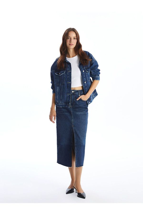 LC Waikiki LC Waikiki Lcw Narrow Fit Women's Jean Skirt