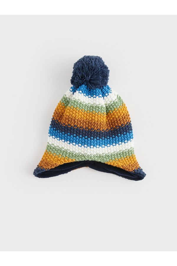 LC Waikiki LC Waikiki Lcw Pompom Detailed Baby Boy Beanie