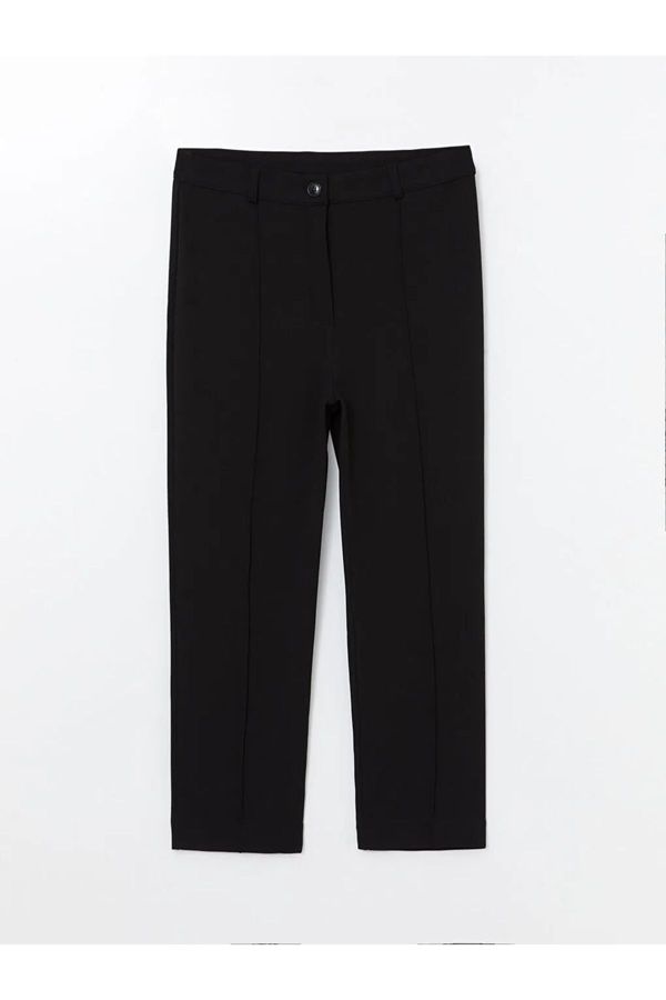 LC Waikiki LC Waikiki LCWAIKIKI Classic New Black Slim Fit Women's Trousers