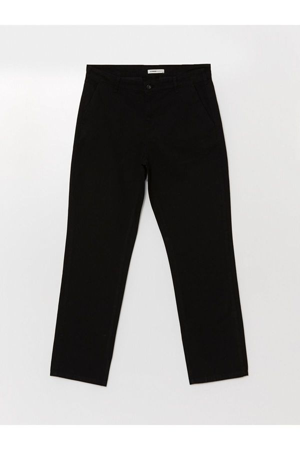 LC Waikiki LC Waikiki New Black Comfortable Fit Men's Chino Pants