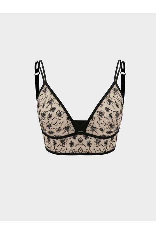 LC Waikiki LC Waikiki Non-Wireless Filling Bralette With Lace Detail