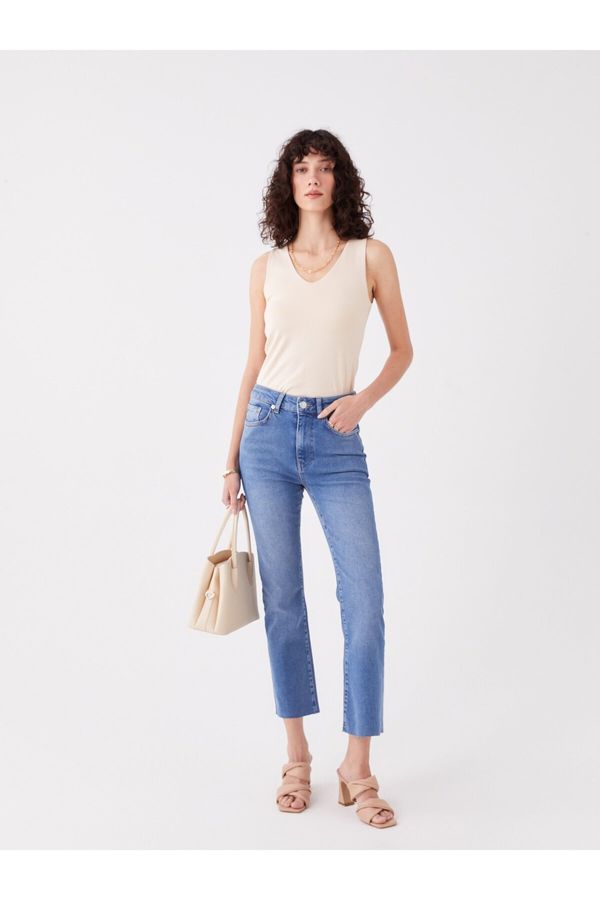 LC Waikiki LC Waikiki normalni pas naravnost fit ženske kavbojke