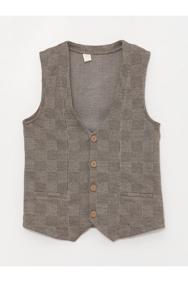 LC Waikiki LC Waikiki Plaid Boys' Vest