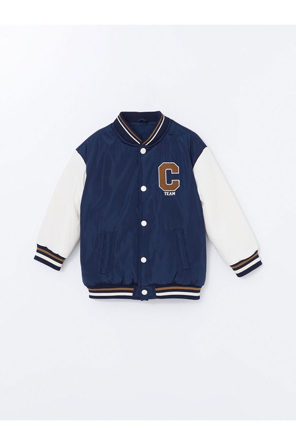 LC Waikiki LC Waikiki Printed Baby Boy College Jacket