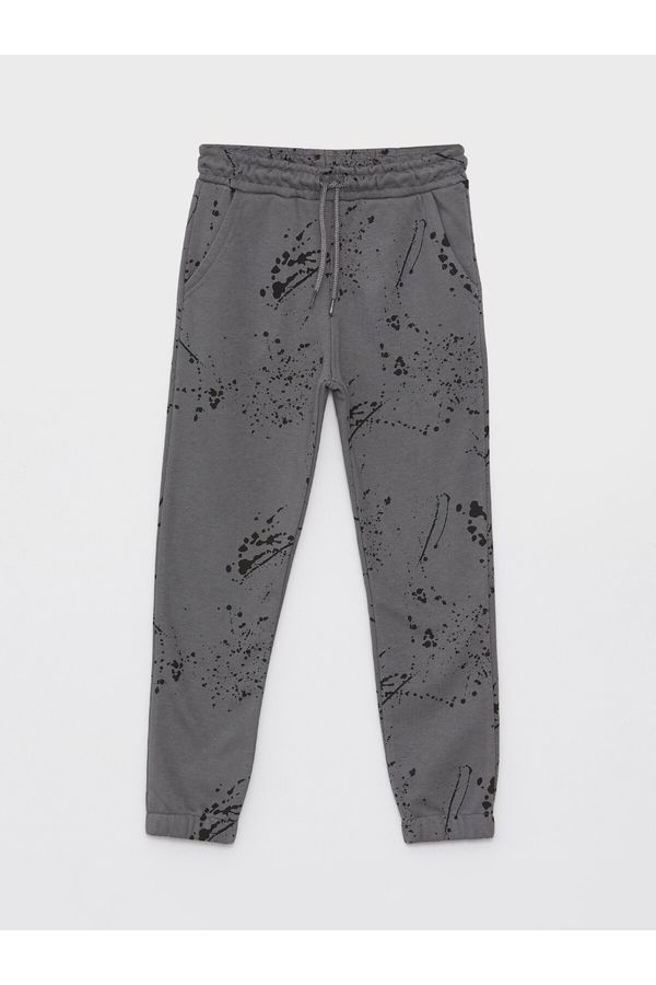 LC Waikiki LC Waikiki Printed Boys' Jogger Sweatpants with Elastic Waist