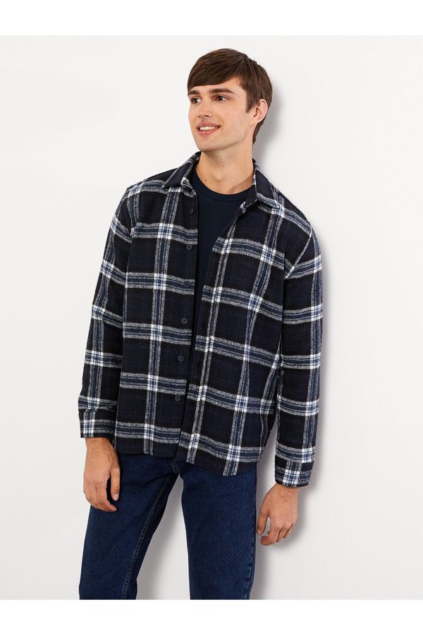 LC Waikiki LC Waikiki Regular Fit Long Sleeve Plaid Men's Lumberjack Shirt