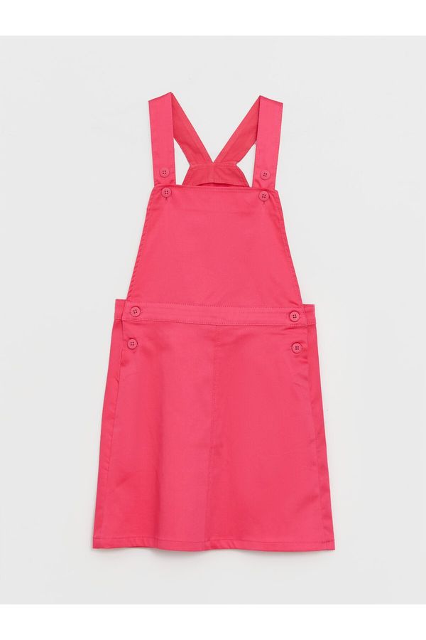 LC Waikiki LC Waikiki Square Neck Basic Girl Overalls