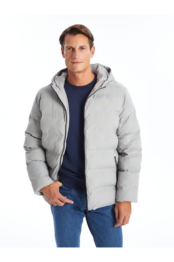 LC Waikiki LC Waikiki Standard Mold Hooded Men's Puffer Coat