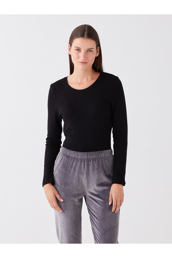 LC Waikiki LC Waikiki Women's Crew Neck Plain Long Sleeve Thermal Underwear