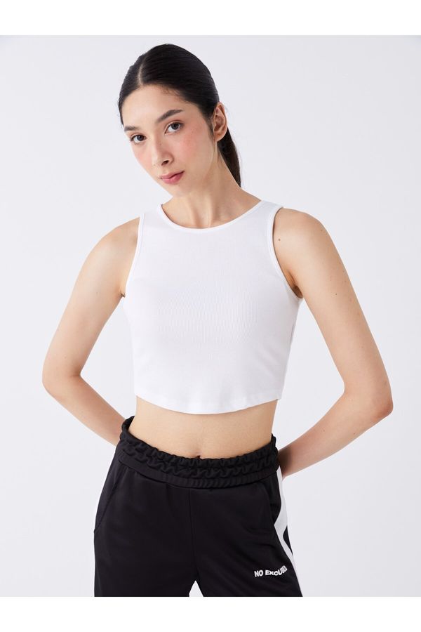 LC Waikiki LC Waikiki Women's Crew Neck Straight Crop