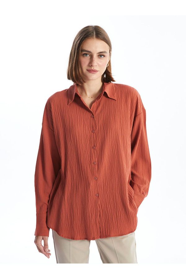 LC Waikiki LC Waikiki Women's Textured Shirt