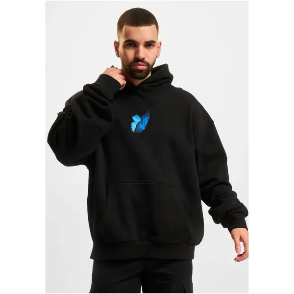 Mister Tee Le Papillon Heavy Oversize Hoody black