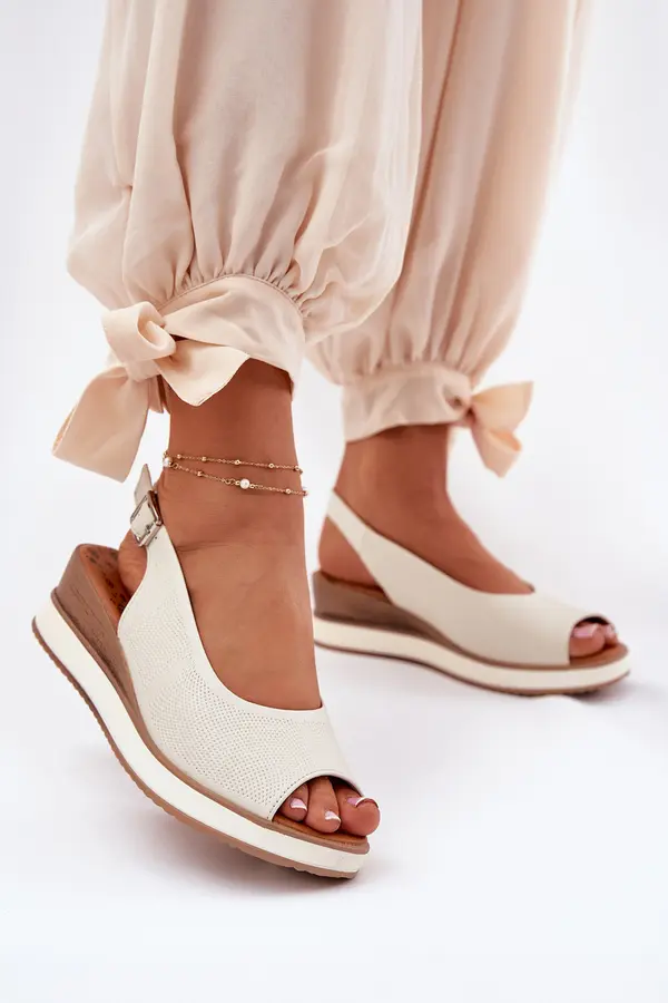 ARTIKER Leather Wedge Sandals Artiker