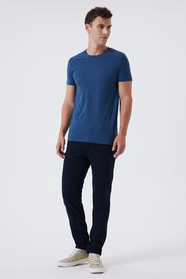 Lee Cooper Lee Cooper Polite 1 Men's Polo Neck T-Shirt Indigo