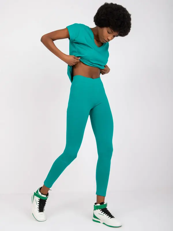 BASIC Feel Good Leggings-AP-LG-A-002-dark green