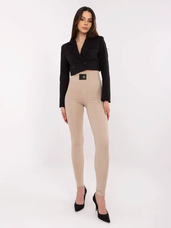 Calimera Leggings-CLM-LG-1389-1.91-beige