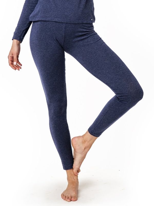 KEY Leggings Key Cotton Soft LXL 170 S-XL navy blue 059