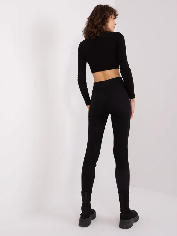 RUE PARIS Leggings-LO-LG-LK-534.58-black