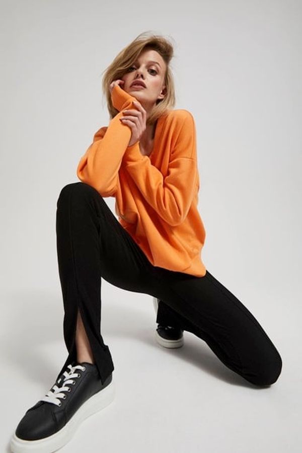 Moodo Leggings with slit